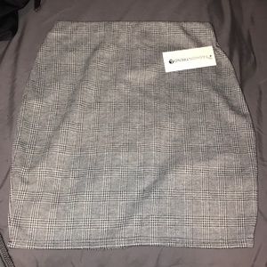 Plaid Mini Skirt
